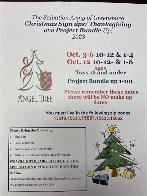 Salvation Army - Greensburg Corps and Worship and Service Center - Project Bundle-Up Information provided by: Westmoreland County Behavioral Health and Developmental …